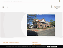 Tablet Screenshot of franzen-partner.de